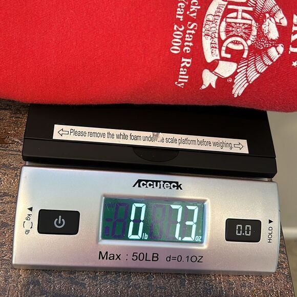 Vintage Hanes Beefy Red Harley Owners 2KY Kentucky State Rally T-Shirt Medium - Picture 8 of 8